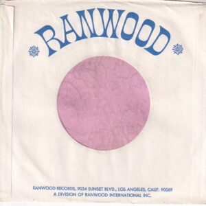 Ranwood U.S.A. Details Printed On Both Sides Glued L & R Inc Printed Under ” S C ” Company Sleeve 1968 – 1976