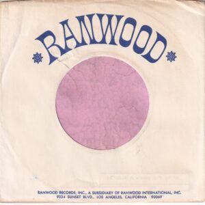 Ranwood U.S.A. Details Printed On Both Sides Subsidiary Added To Details Company Sleeve 1969 – 1972