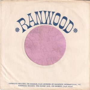 Ranwood U.S.A. Details Printed On One Side Only Company Sleeve 1968 – 1976
