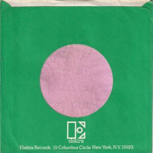 Elektra Records U.S.A. Cut Straight Inside Glued Company Sleeve 1970 – 1975