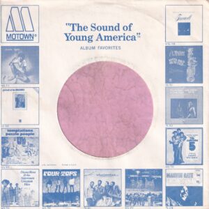 Motown U.S.A. Blue Cut Straight Company Sleeve 1970 – 1971