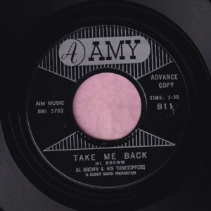Al Brown & His Tunetoppers ” Take Me Back ” Amy Demo M-