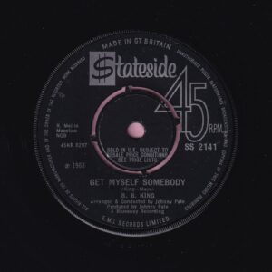 B.B. King ” Get Myself Somebody ” Stateside Vg+