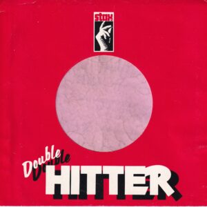 Stax U.S.A. Double Hitter Company Sleeve Used For Re-Issues Cut Straight Inside Glued From 1977