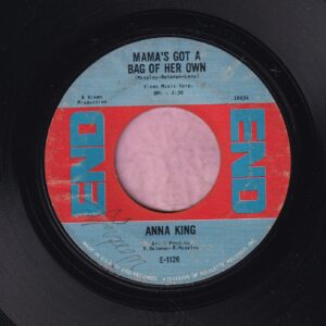 Anna King ” Mama’s Got A Bag Of Her Own ” End Records Vg+