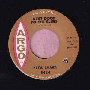 Etta James ” Next Door To The Blues ” Argo Records Vg+