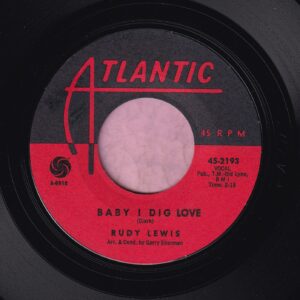 Rudy Lewis ” Baby I Dig Love ” Atlantic Vg+