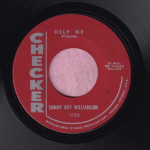 Sonny Boy Williamson ” Help Me ” Checker Records Vg+