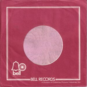Bell Records U.K. 1969 / 1970′ s Lp Thumbnails On Back Company Sleeve 1970 – 1971