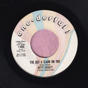 Betty Everett ” I’ve Got A Claim On You ” One-derful ! Demo Vg+