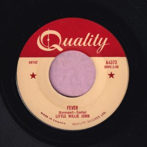 Little Willie John ” Fever ” Quality ( Canadian ) Vg+