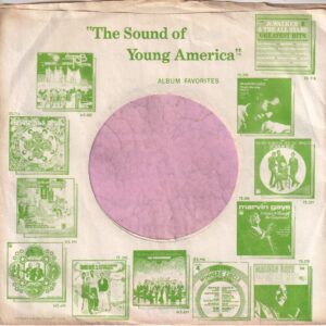 Motown U.S.A. Green Curved Top Company Sleeve 1970 – 1971