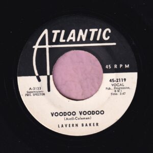 Lavern Baker ” Voodoo Voodoo ” Atlantic Records Demo Vg+