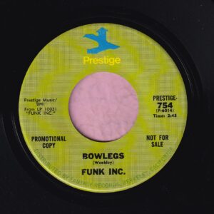 Funk Inc. ” Bowlegs ” Prestige Demo Vg+