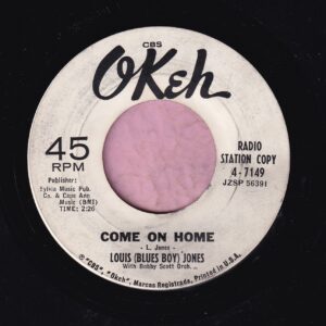 Louis ( Blues Boy ) Jones ” Come On Home ” Okeh Demo Vg+