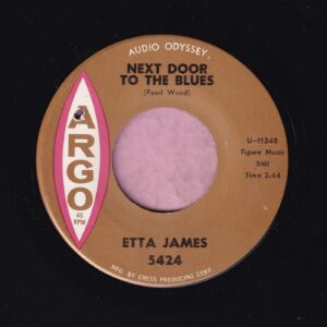 Etta James ” Next Door To The Blues ” Argo Records Vg+