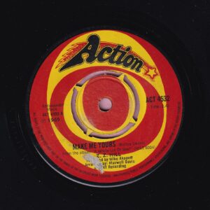 Z. Z. Hill ” Make Me Yours ” Action Records Vg+
