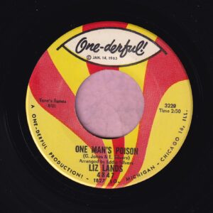 Liz Lands ” One Man’s Poison ” One-derful ! Vg+