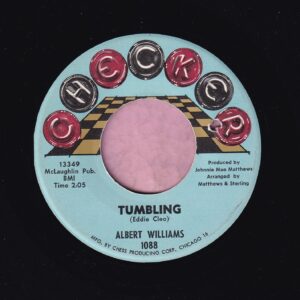 Albert Williams ” Tumbling ” / ” I’m In Your Corner ” Checker Records Vg+ / Vg
