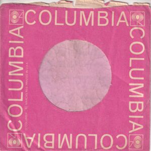 Columbia Rose Cerise Reg Details Long Text Left Side Curved Top Hill Curve U.S.A. Company Sleeve 1963 – 1964