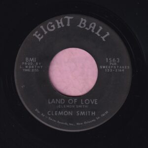 Clemon Smith ” Land Of Love ” Eight Ball Records Vg+