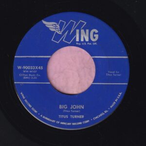 Titus Turner ” Big John ” Wing Vg+