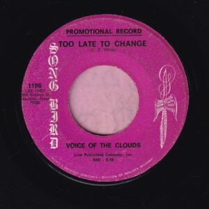 Voice Of The Clouds ” Too Late To Change ” Song Bird Demo Vg+