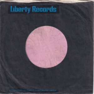 Liberty U.K. Company Sleeve 1970 – 1971